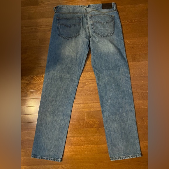 Harley Davidson Motorcycle Jeans Medium Blue Wash Size 36 X 34 - Picture 4 of 12